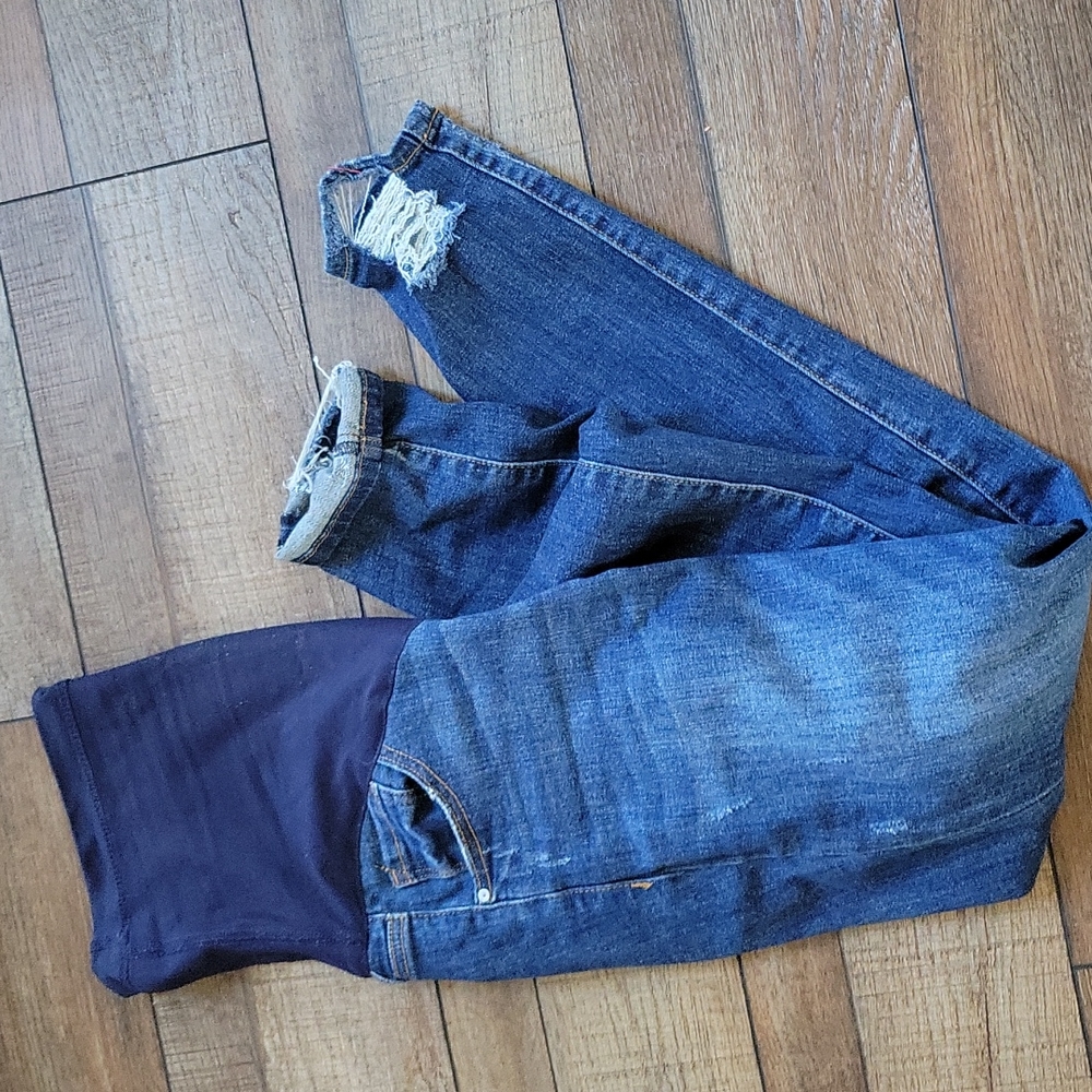 Pink blush jeans